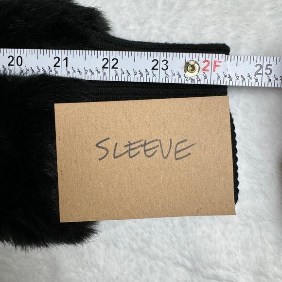 Lipsy London Faux Fur Bomber Jacket 🛸 Size 4 - Picture 11 of 11